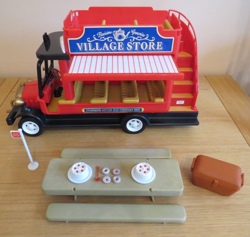 sylvanian families country bus